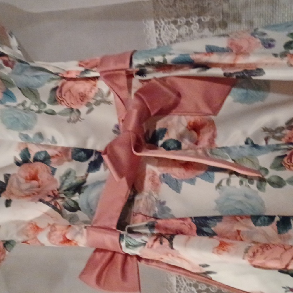 Girls Ruffle Flower Dress - Picture 5 of 5